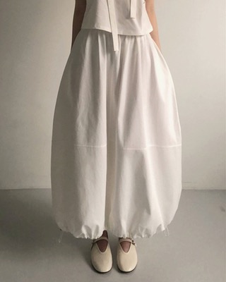 enjo dry cotton skirt (3color)