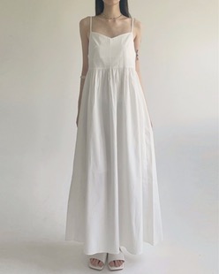 boxy shirring dress (2color)