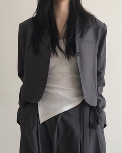 lundy minimal jacket (2color)