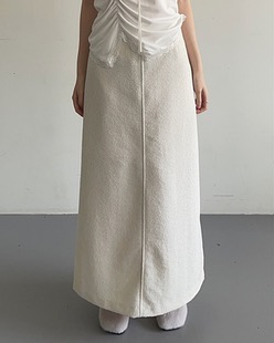 stuff maxi skirt (2color)