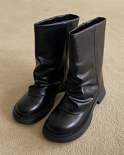 round folding boots